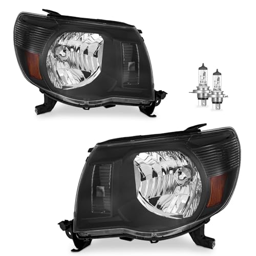 KarSpareHub Headlights Assembly Compatible with 2005-2011 Toyota Tacoma