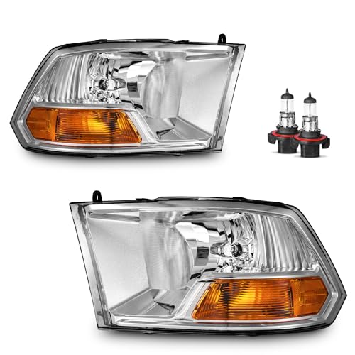 KarSpareHub Headlight Compatible with 2009-2012 Dodge Ram 1500