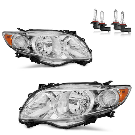 For 2009-2010 Toyota Corolla Project Headlights(Chrome)