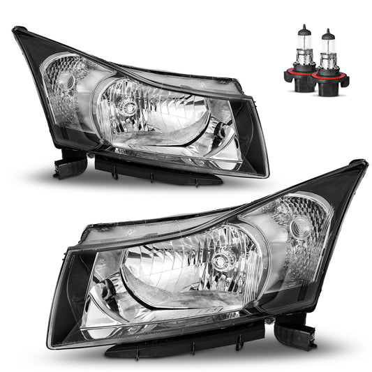 For 2011-2015 Chevy Cruze Diesel/2015 Cruze L, for 11-15 Cruze/16 Limited Headlights(Black Housing)