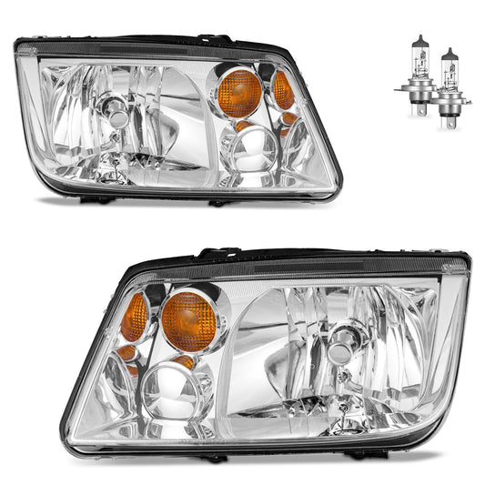 For 1999-2005 VW Jetta Mk4 Models Headlights(Chrome)