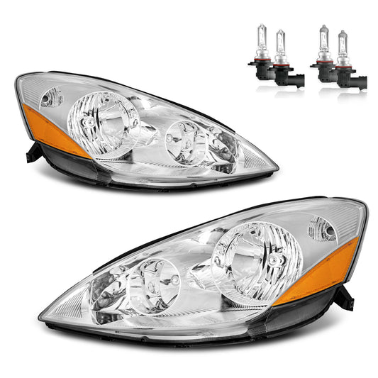 For 2006-2010 Toyota Sienna Headlights(Chrome)