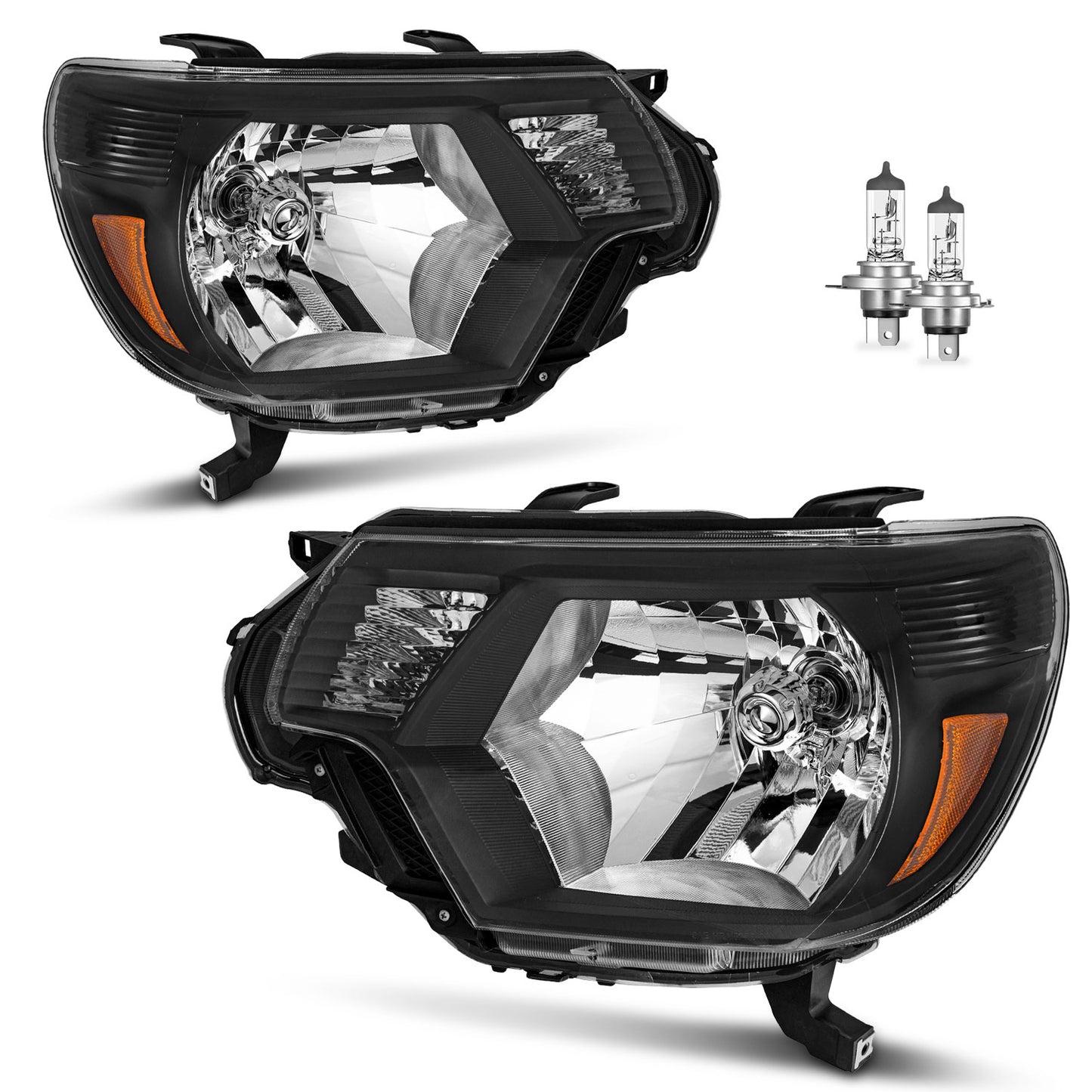 For 2012-2015 Toyota Tacoma Headlights(Black)